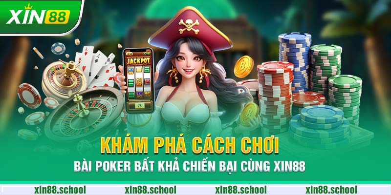 Khám Phá Cách Chơi Bài Poker Bất Khả Chiến Bại Cùng XIN88